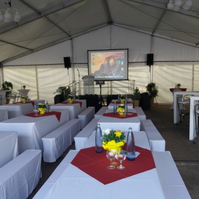 Ausgestaltung Zelte für Events
