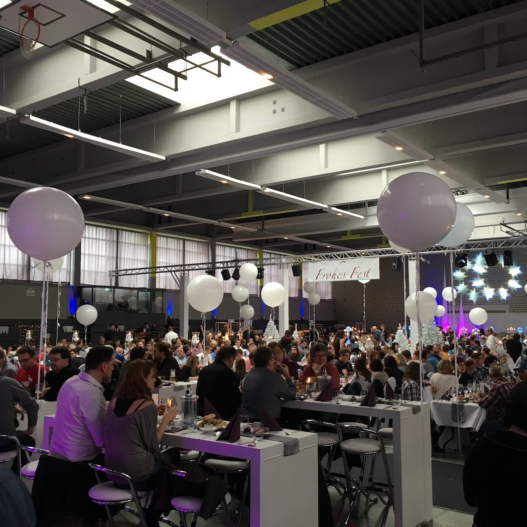 Tischdecken: Hussen - Firmenfeier