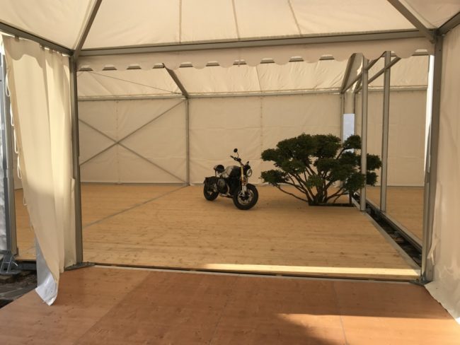 Zelte für Ausstellungen