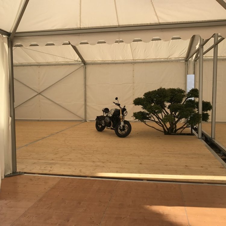 Zelte für Ausstellungen